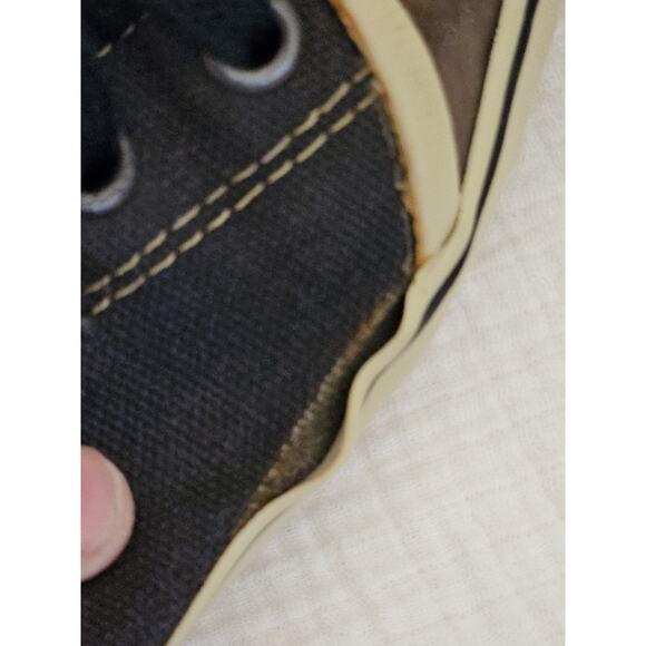 Sorel Sentry coated canvas water resistant cap toe sneaker womens 8 shoes - Picture 7 of 9